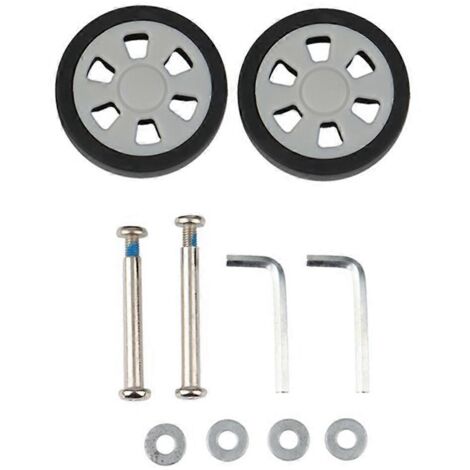 2X Luggage Accessories Wheels 55X12Mm-- (1/5)