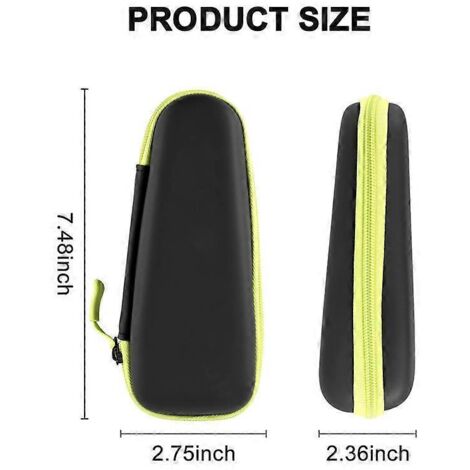 Travel Shaver Storage Box Kit for One Blade QP2530 QP2520-- (1/5)