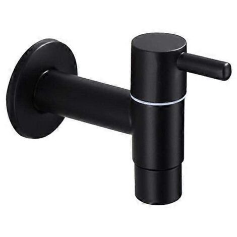 Mop Sink Faucet 304 Stainless Steel Bathroom Washing Machine Faucet-- (1/5)