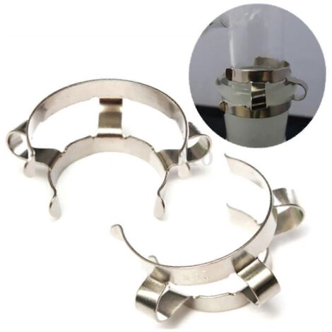 2pcs 24 Clip Keck Clamp for 24/29 24/40 Glass Ground Joint-- (1/5)