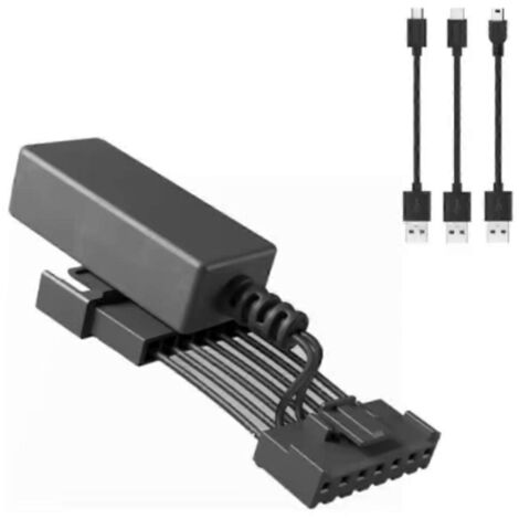 Car Dash Cam Power Adapter for Chevy Ford Honda Lexus Nissan Toyota-Black- (1/5)