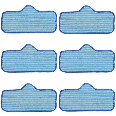 Lot de 6 lingettes de nettoyage en microfibre réutilisables pour nettoyeur vapeur Dupray Neat (1/5)