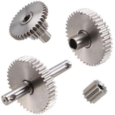Kit de pignons de transmission TRX4M en acier, surmultipliée et sous-multipliée, rapport 16:6:1 (1/5)