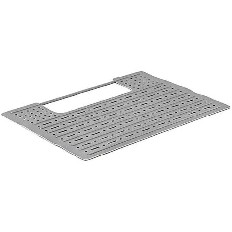 Couvercle de lavabo pliable pour comptoir de salle de bain, tapis en silicone-- (1/5)
