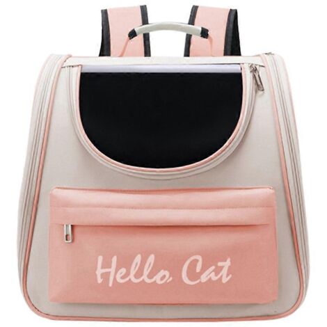 Sac de rangement portable Cat Out grande capacité, rose-- (1/5)