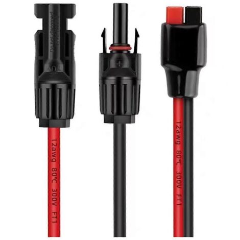 Adaptateur pour panneau solaire vers connecteur XT60 pour générateur solaire A-- (1/5)