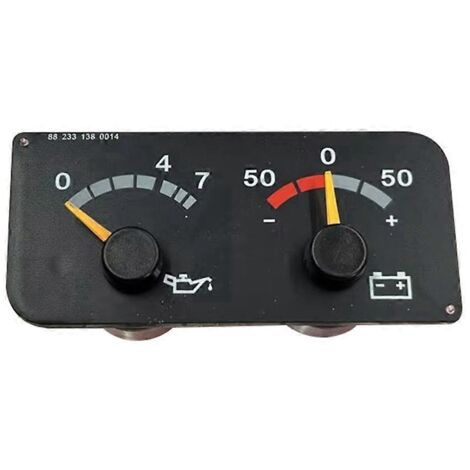 Manomètre de pression d'huile pour tableau de bord de camion 1423208-- (1/5)