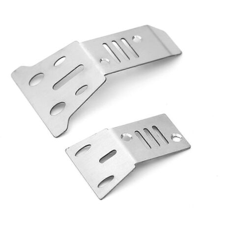 Kit de protections avant et arrière en acier inoxydable pour voiture RC Arrma (1/5)
