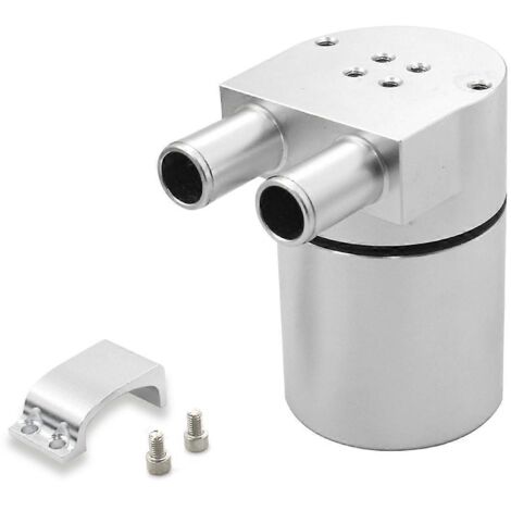 Réservoir d'huile moteur, pot d'huile respirant pour BMW 335i N54, couleur argent. (1/5)