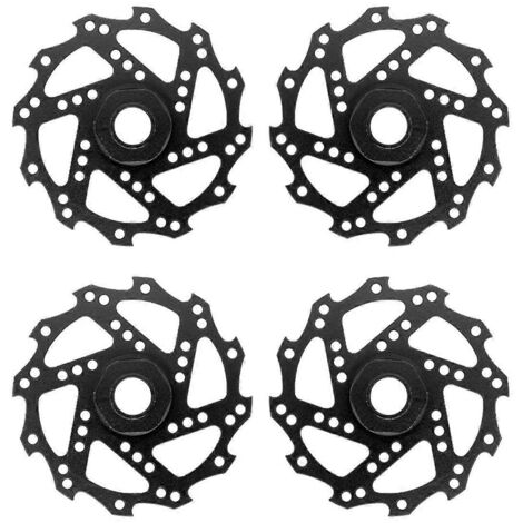 Adaptateur de moyeu hexagonal de roue de disque de frein 17 mm pour pièces RC Arrma 1/7 Noir-- (1/5)