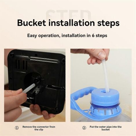 Pompe à eau électrique portable pour bouteille, distributeur d'eau de bureau --- (1/5)
