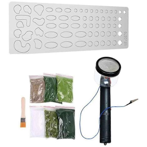 Applicateur de flocage statique pour gazon, semoir électrostatique pour gazon - (1/5)