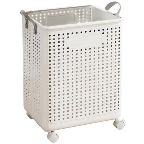 Panier à linge sale pliable pour salle de bain 37,7 x 31 x 50 cm (1/5)