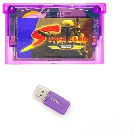 Adaptateur de carte micro-SD Supercard pour SP GBM NDSL, A-- (1/5)