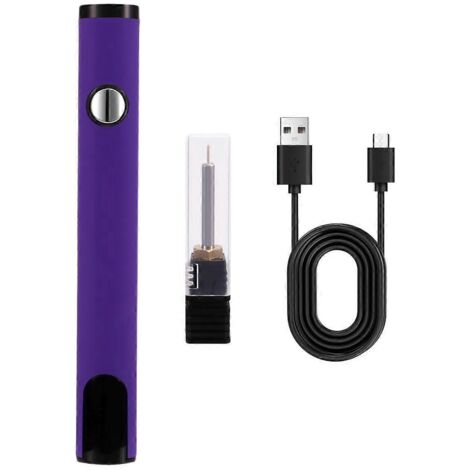 Kit de soudage électrique à batterie 510, fer à souder violet (1/5)