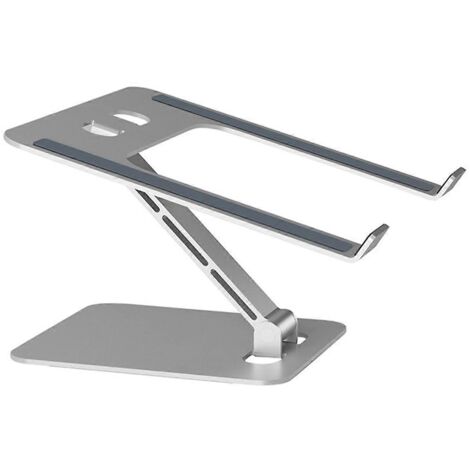 Support ergonomique pour ordinateur portable, rehausseur de bureau réglable pour ordinateurs portables --- (1/5)