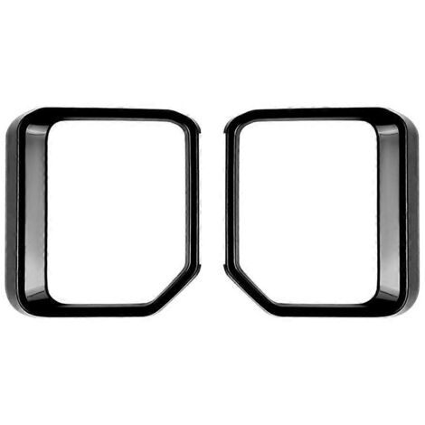 Rétroviseur intérieur de voiture avec effet pluie pour noir brillant -- (1/5)