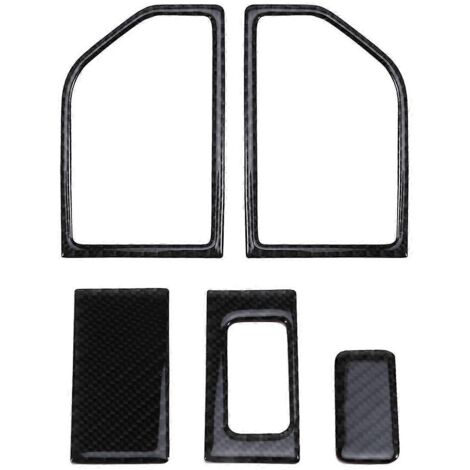 Grille d'aération décorative côté gauche/droite pour Ford 2015-2021 - Couleur fibre de carbone (1/5)