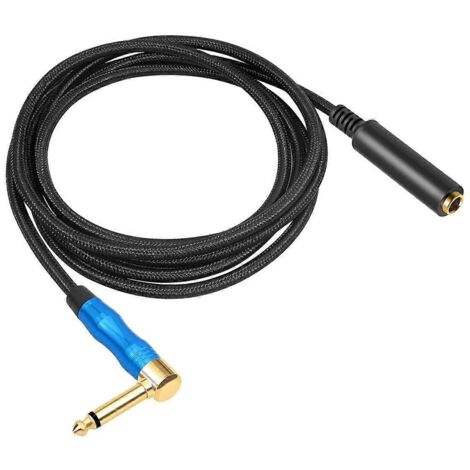 Câble d'extension pour guitare, amplificateur et casque audio, 1,8 m (1/5)