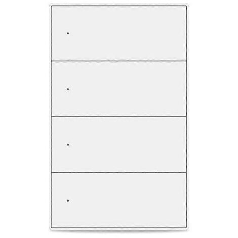 Interrupteur mural intelligent Matter WiFi Smart Switch à 4 voies (1/5)