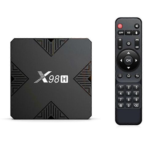 Décodeur intelligent X98H H618 Android 12.0 4 Go/32 Go HD Prise UE-- (1/5)