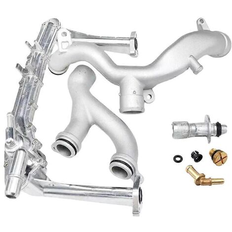 Kit de système de tuyauterie d'eau de refroidissement en métal amélioré LR090630 LR092992-- (1/5)
