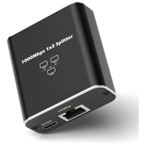 Connecteur de câble d'extension réseau RJ45 haut débit 1000 Mbps (1/5)