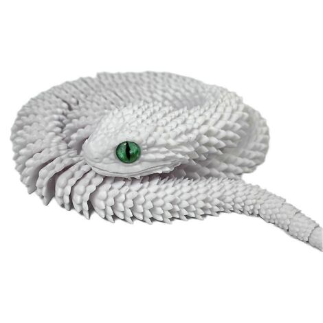 Serpent 3D articulé et flexible, figurine cadeau, cadeau 3D A-- (1/5)