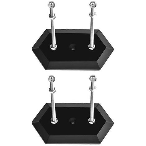 Support de rangement noir pour longboard de terrasse - (1/5)