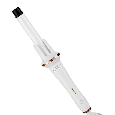 Fer à friser à ions négatifs, outil de coiffure, blanc, prise UE (1/5)