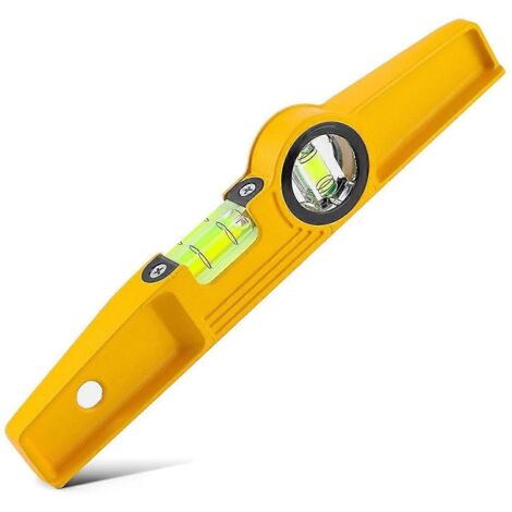 Niveau magnétique moulé sous pression de 10 pouces, niveau à bulle magnétique pour échafaudage -- (1/5)