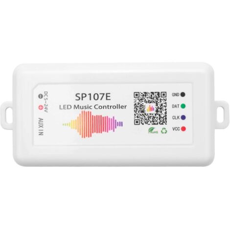 Contrôleur Bluetooth musical Wi-Fi RGB SP107E pour WS2812 SK6812 SK9822-- (1/5)