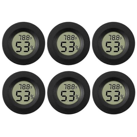Hygromètre-thermomètre numérique avec écran LCD et mesureur d'humidité (1/5)