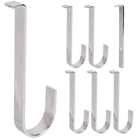 Supports pour revêtement de vinyle, lot de 6, robustes, discrets et sans perçage. (1/5)