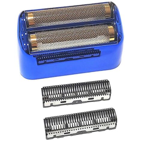 Lame de rasoir pour hommes, pour BaByliss PRO FXRF2G, filet bleu (1/5)
