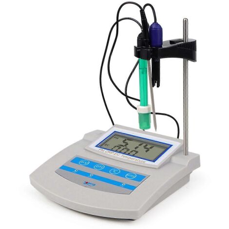 Testeur de qualité de l'eau 6 en 1 : pH, température, analyseur de table à brancher (1/5)
