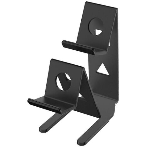 Support de rangement de bureau universel avec poignée, support à 2 niveaux en aluminium A-- (1/5)