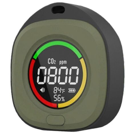 Mini détecteur de dioxyde de carbone K5C, testeur de CO, écran LED, USB Typc-C A-- (1/5)
