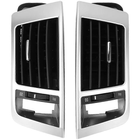 Grille d'aération de climatisation pour Land Cruiser LC200 argentée-- (1/5)