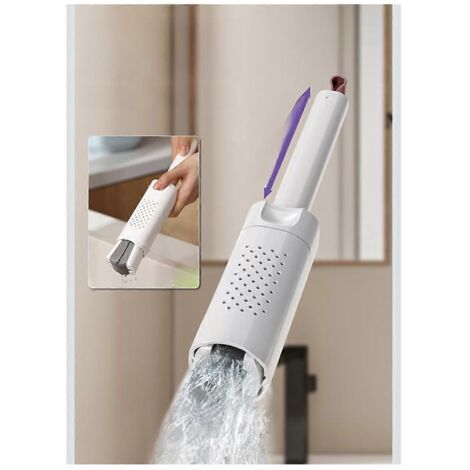 Mini balai à franges absorbant l'eau pour un lavage mains libres de la cuisine --- (1/5)