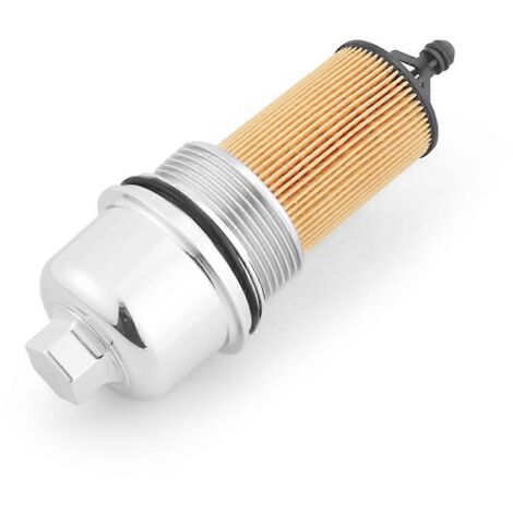 Kit de filtre à huile et de couvercle de bouchon amélioré en aluminium -- (1/5)