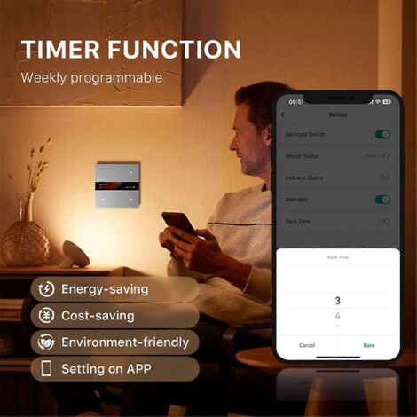 Panneau de commande Prise intelligente Interrupteur intelligent 485 86 Boîte C-- (1/5)