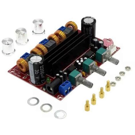 Carte d'amplificateur de puissance numérique XH-M139 2.1 canaux-- (1/5)