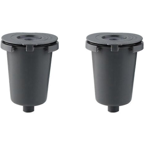 Pièces de rechange : 2 coupelles filtrantes grises réutilisables (1/5)