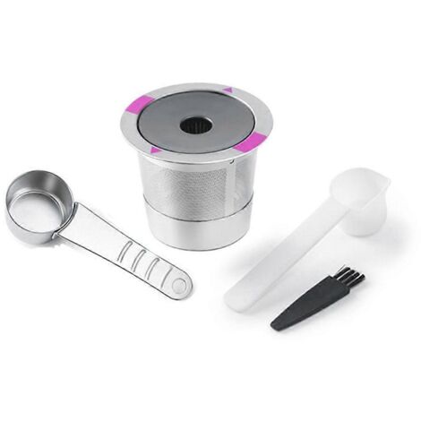 Capsules K-Cup réutilisables pour Keurig, dosettes de café réutilisables en acier inoxydable - comme illustré - (1/5)
