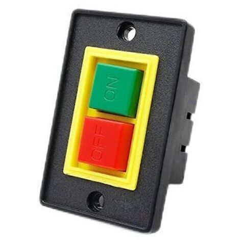 Bouton de commande pour perceuse d'établi, machine-outil, petite plaque, interrupteur marche/arrêt -- (1/5)