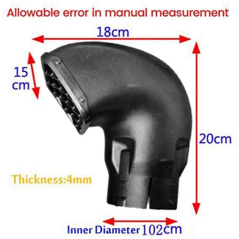 Têtes de tuba Air Ram supérieures de remplacement de 4 pouces pour Toyoda-- (1/5)
