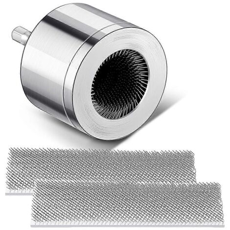 Nettoyeur de tuyaux en cuivre métallique 3/4 pouce avec brosse de rechange --- (1/5)