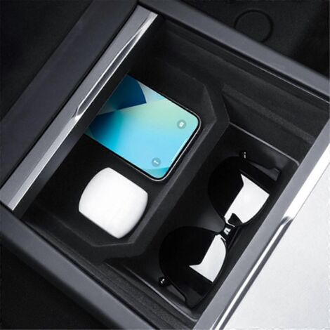 Boîte de rangement avant pour console centrale de voiture Model 3 2024-- (1/5)