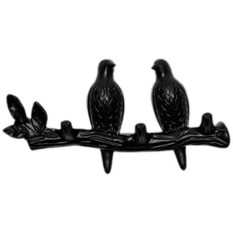 Porte-clés/porte-manteau/porte-oiseaux mural (1/5)